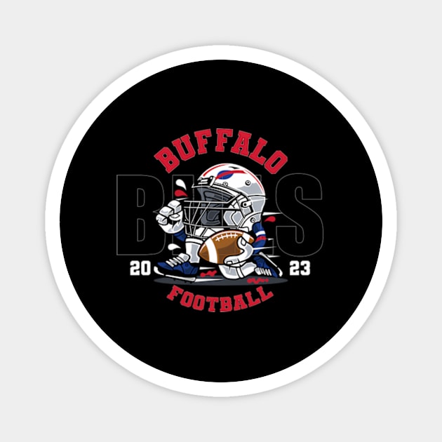 Buffalo Football Magnet by binchudala